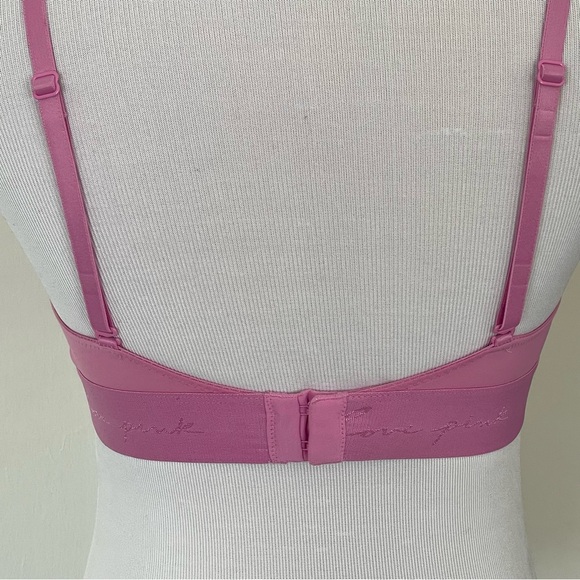 PINK Victoria’s Secret Pink Wear Everywhere Wireless Push Up Bra Size 34C - Picture 10 of 14